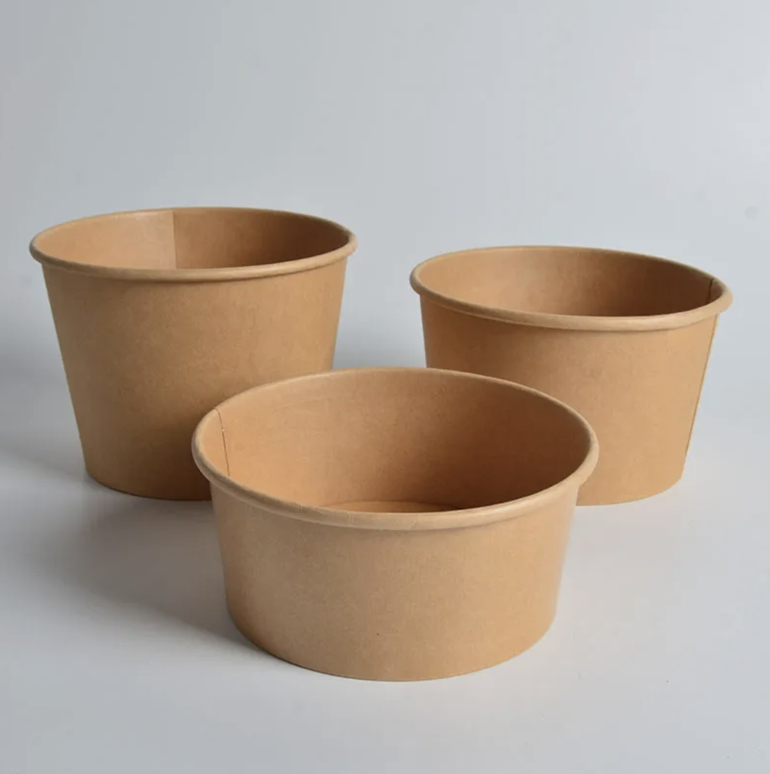24 oz (710 ml) Kraft Paper Food Bowl