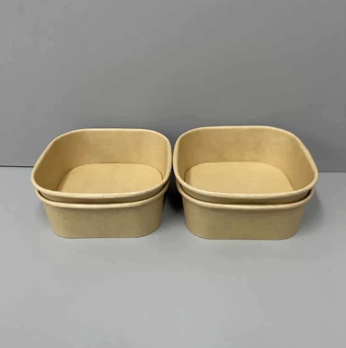 26 oz (769 ml) Kraft Paper Salad Bowl