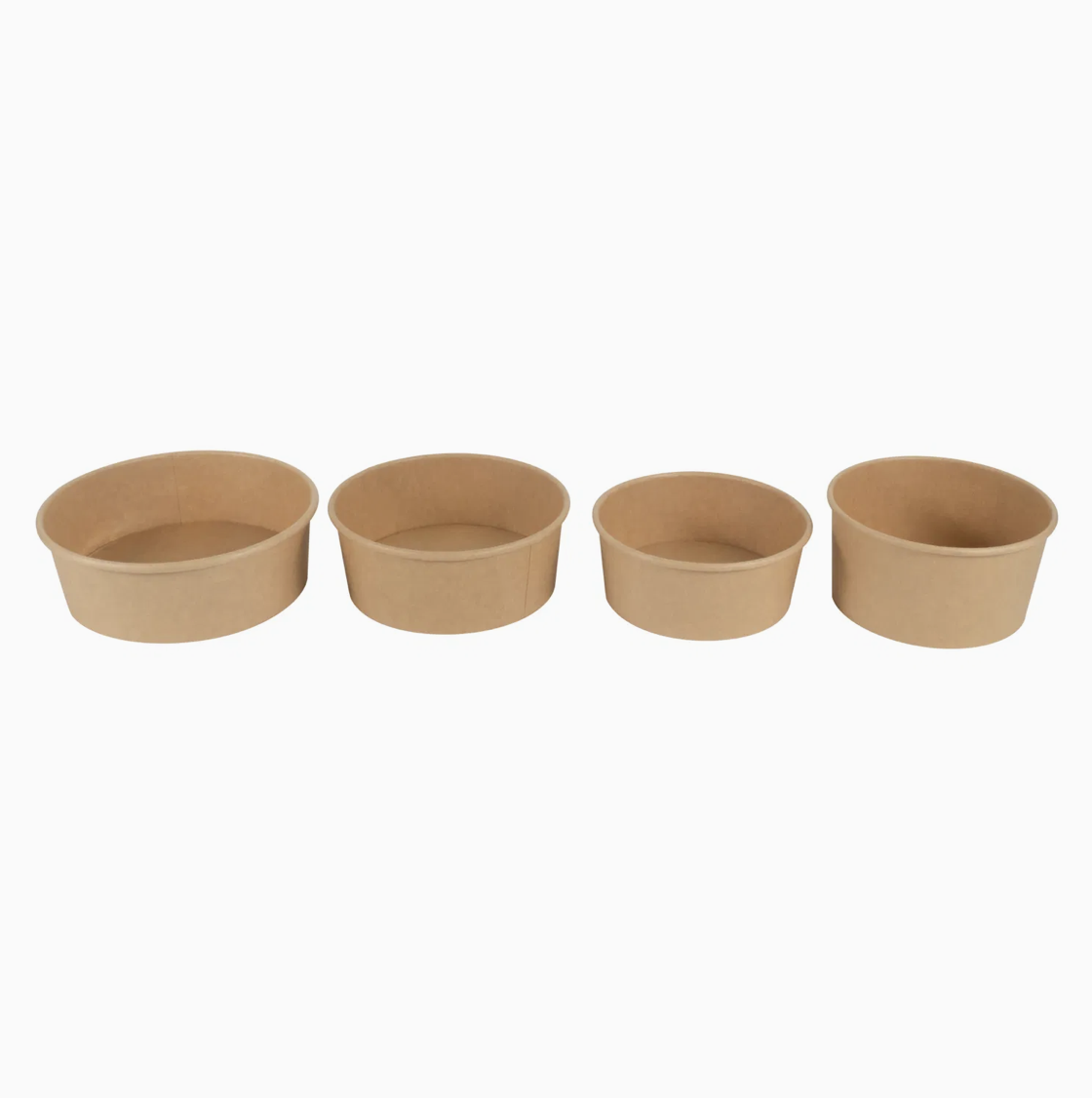 26 oz (769 ml) Kraft Paper Salad Bowl