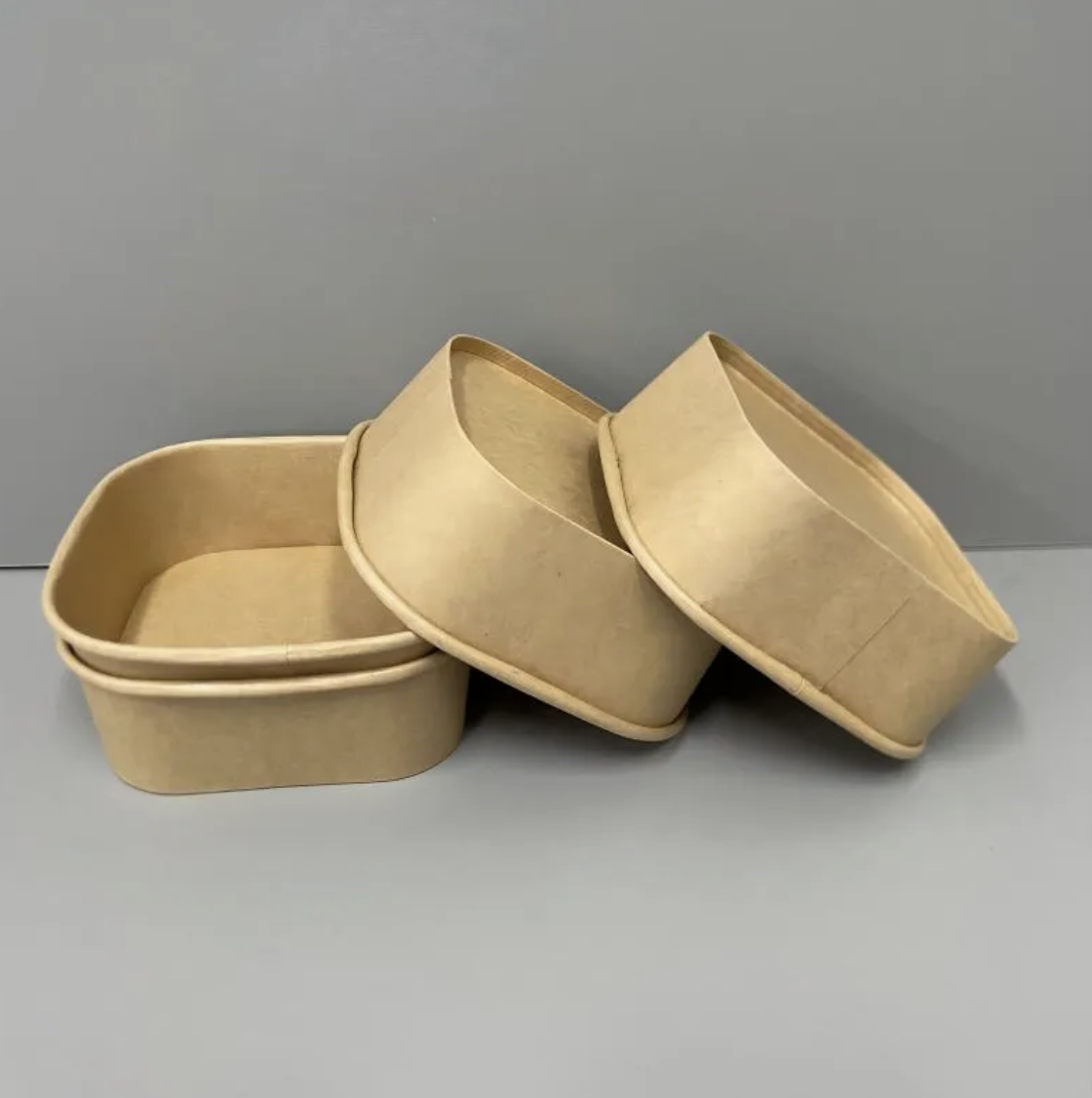 32 oz (946 ml) Kraft Paper Salad Bowl