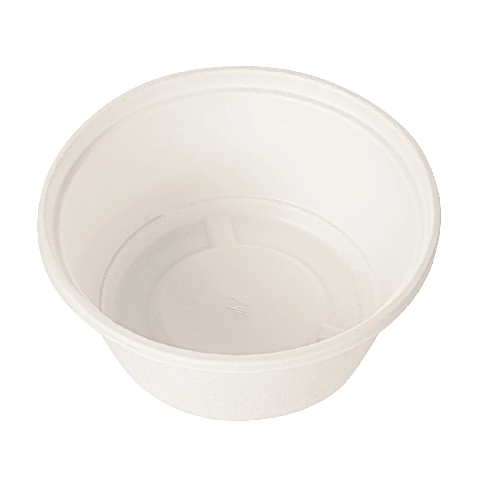 500 ml (17 oz) Bagasse Bowl with Lid (Round / Diamond)