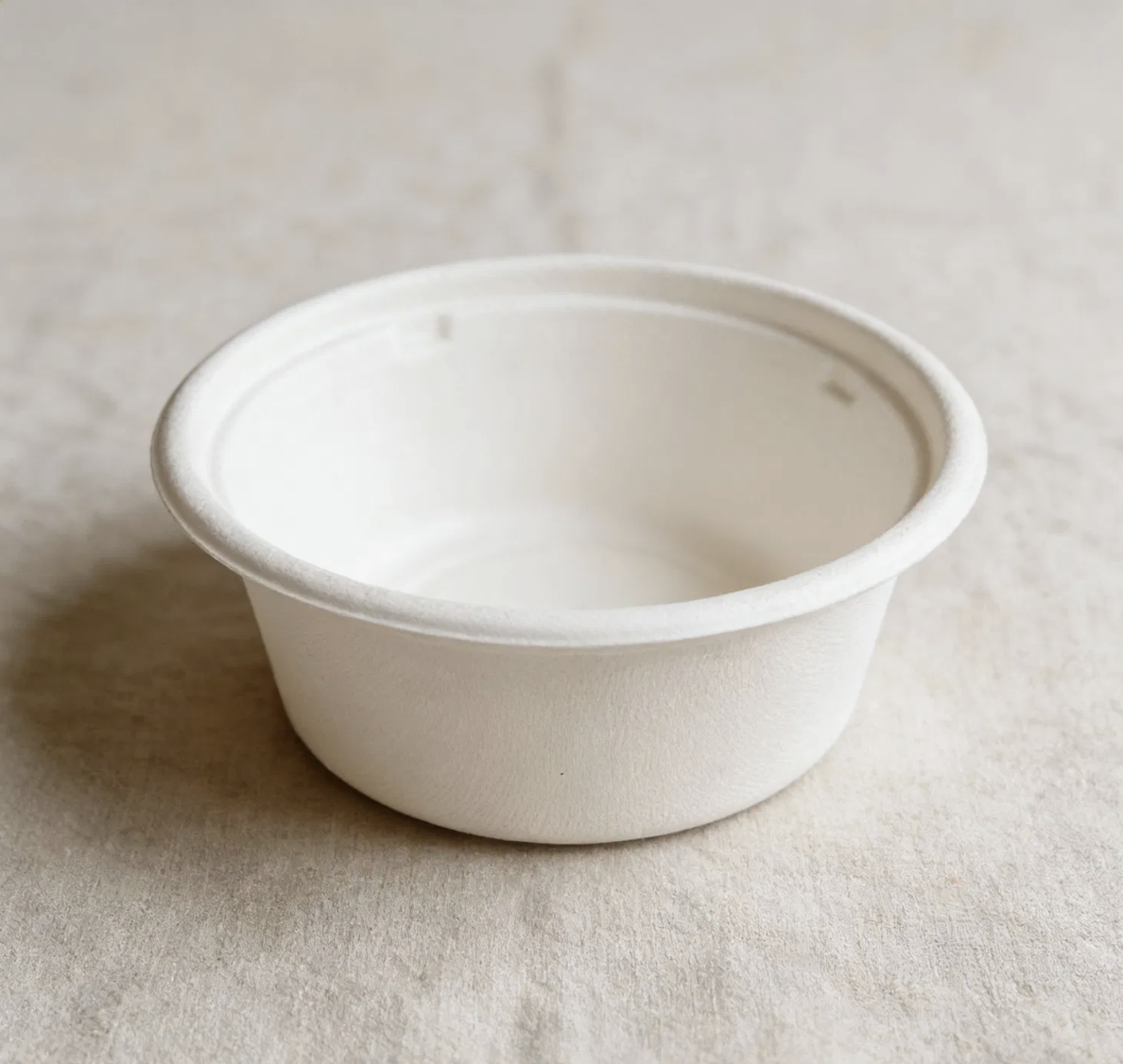 60 ml (2 oz) Bagasse Sauce Bowl with Lid
