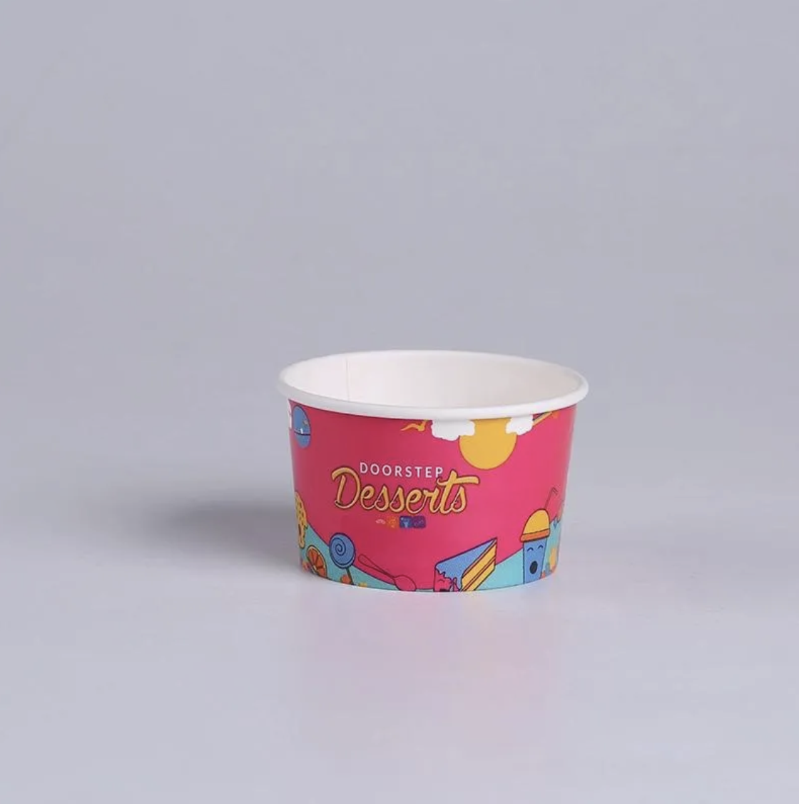 8 oz (237 ml) Paper Ice Cream Bowl