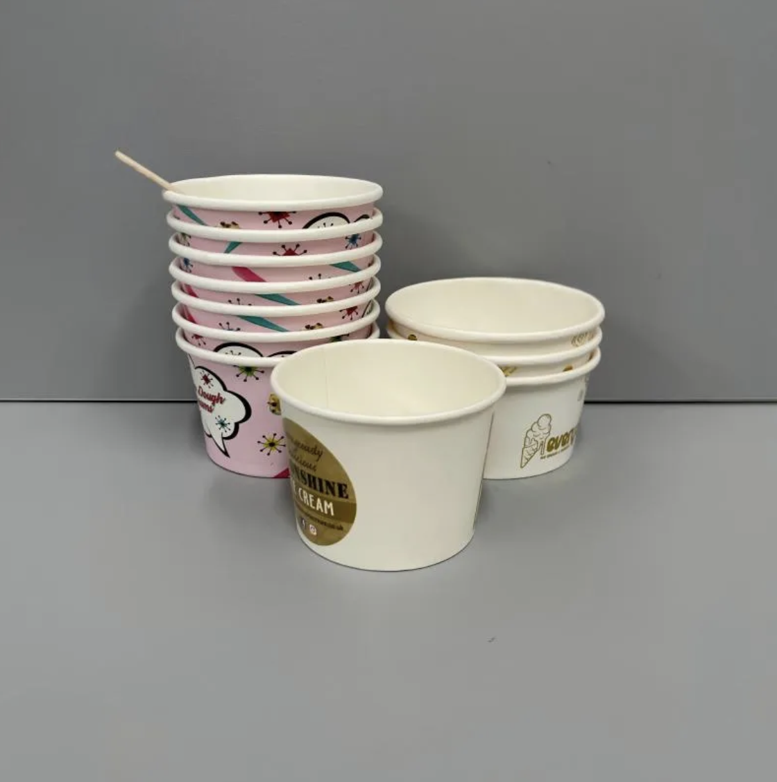 8 oz (237 ml) Paper Ice Cream Bowl