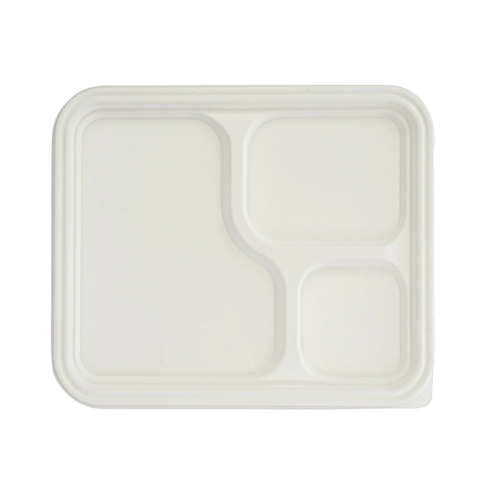3-Compartment Meal Tray with Lid