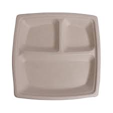 3-Compartment Meal Tray with Lid