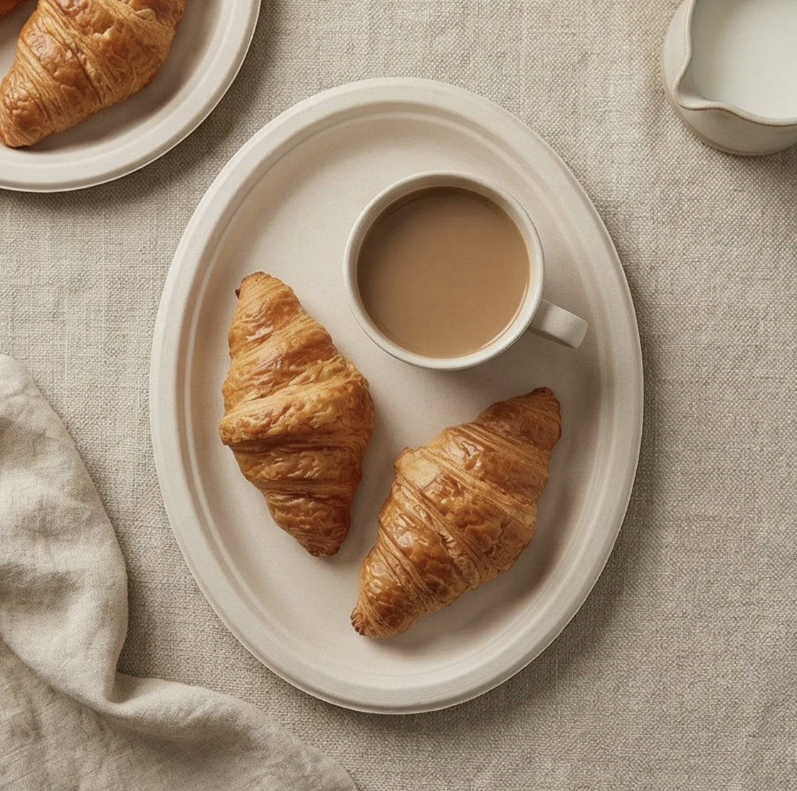 12 inch Bagasse Oval Platter