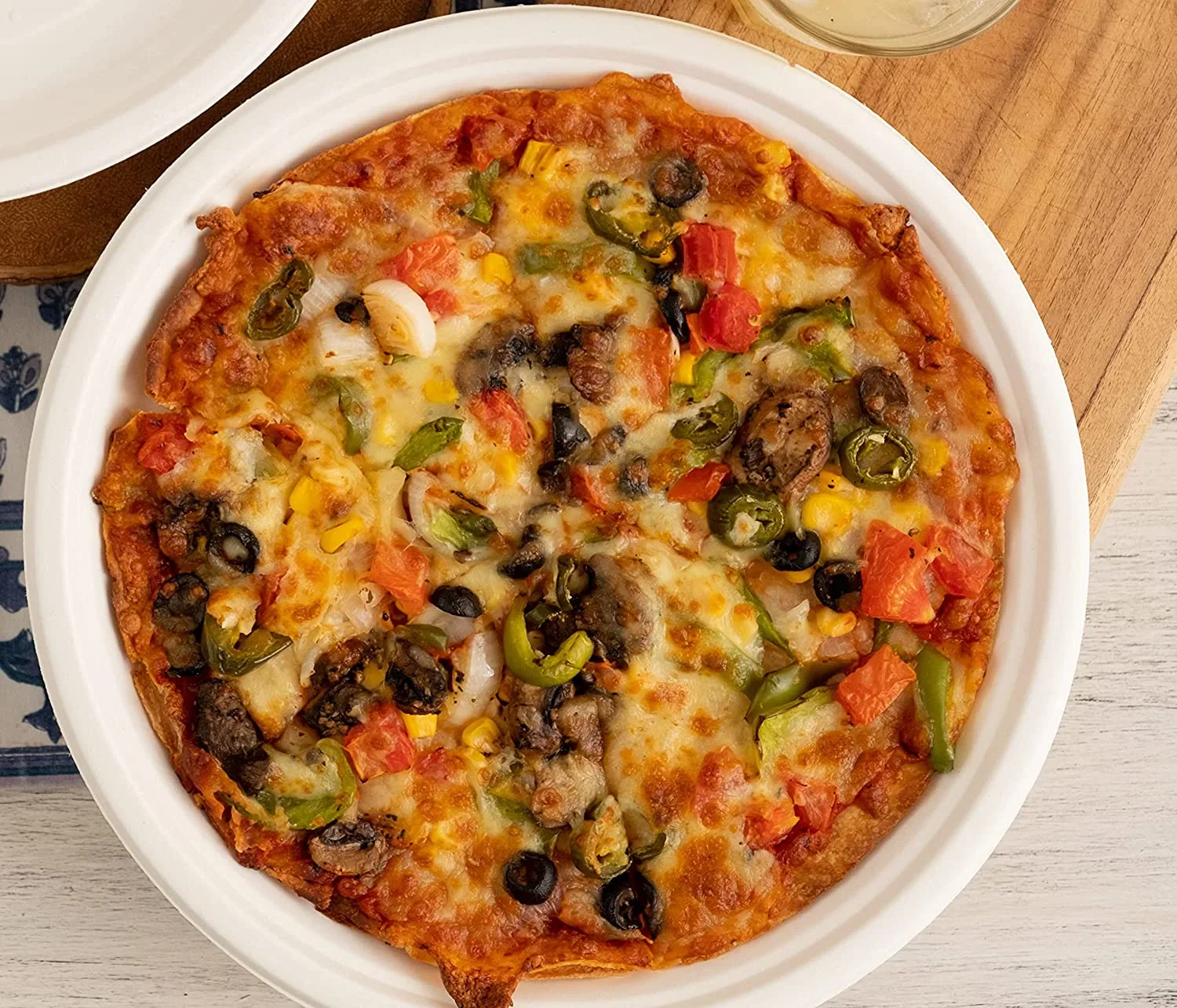 12 inch Bagasse Round Plate