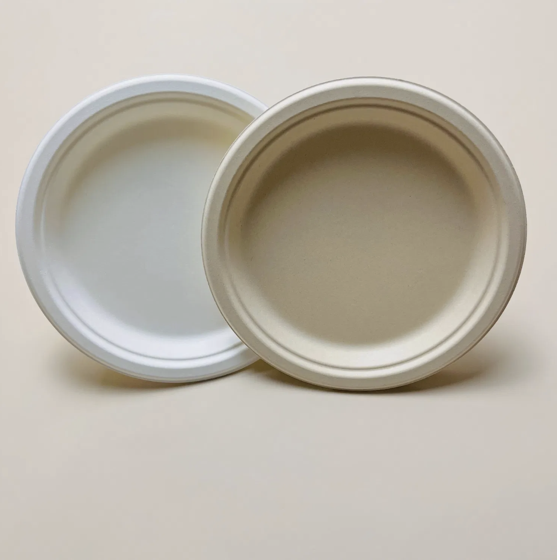 9 inch Bagasse Round Plate