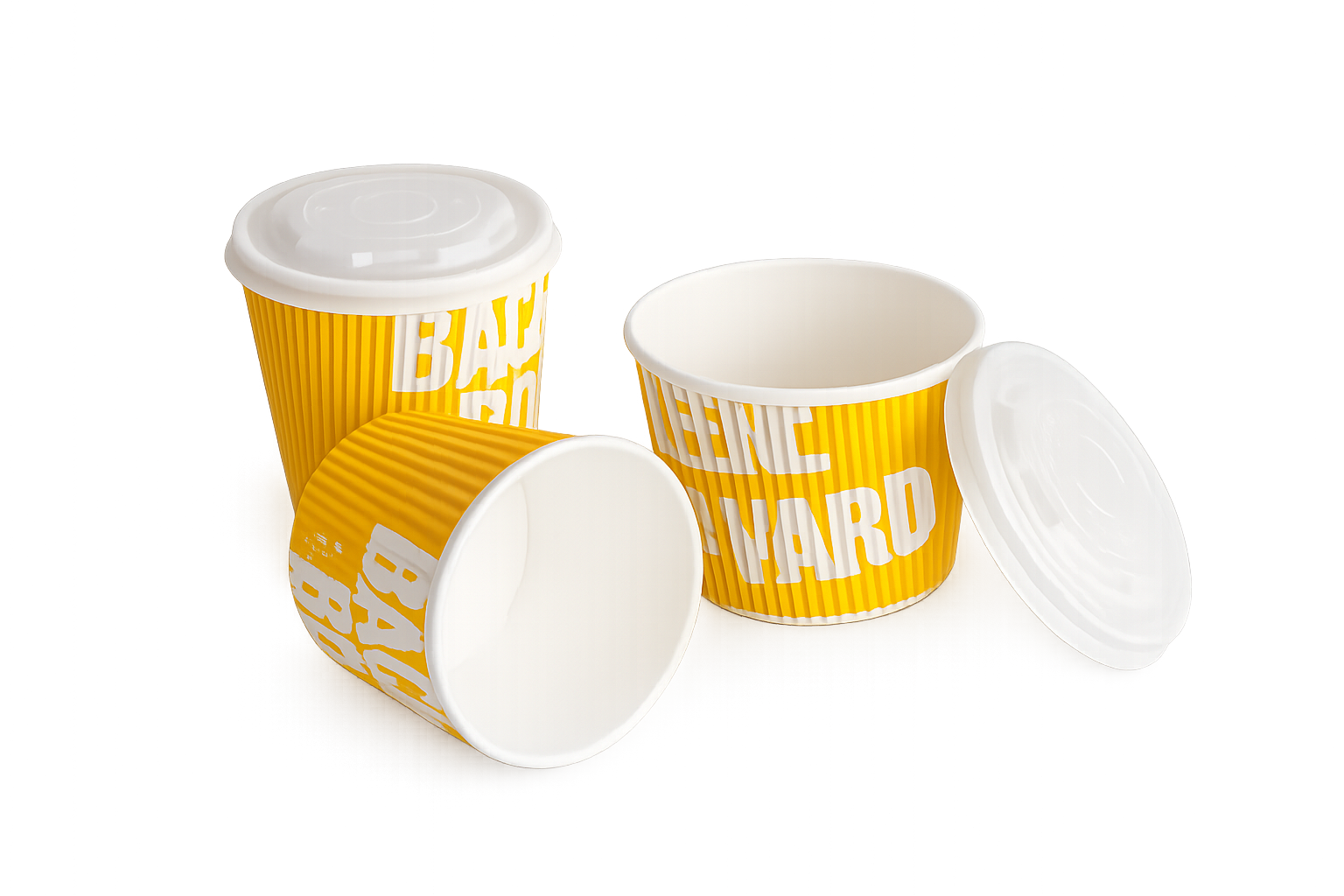 8 oz (237 ml) Round White/Printed Paper Bowl