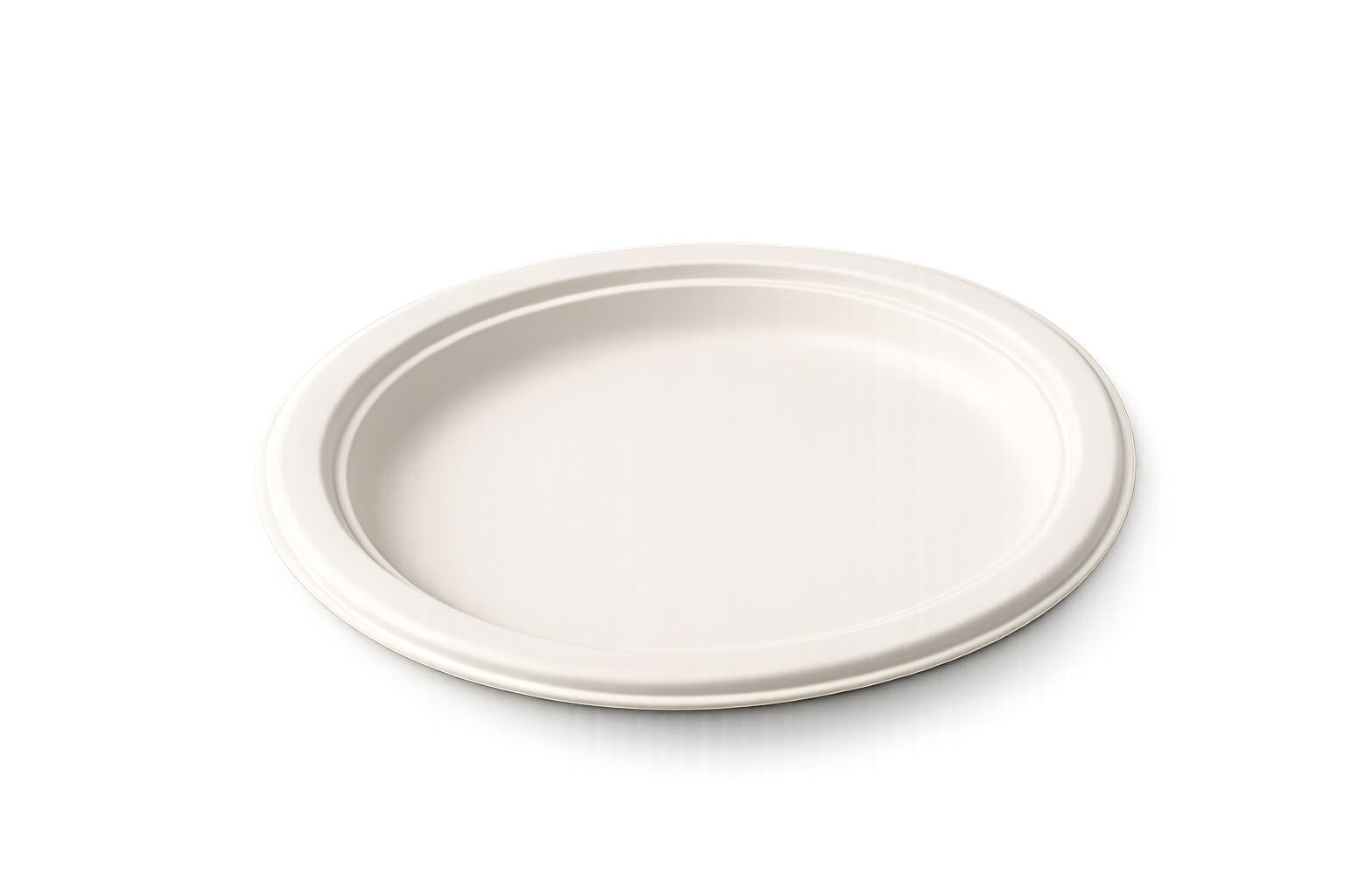 9 Inch Round Bagasse Plate
